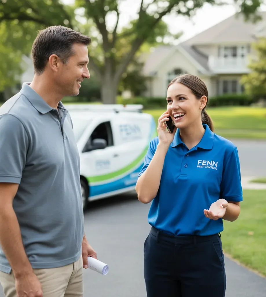 Fenn Pest Control customer support in Audubon